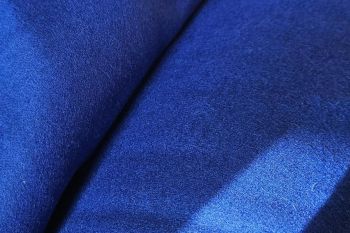 Ex Italian Designer Wool Coating - Royal Blue